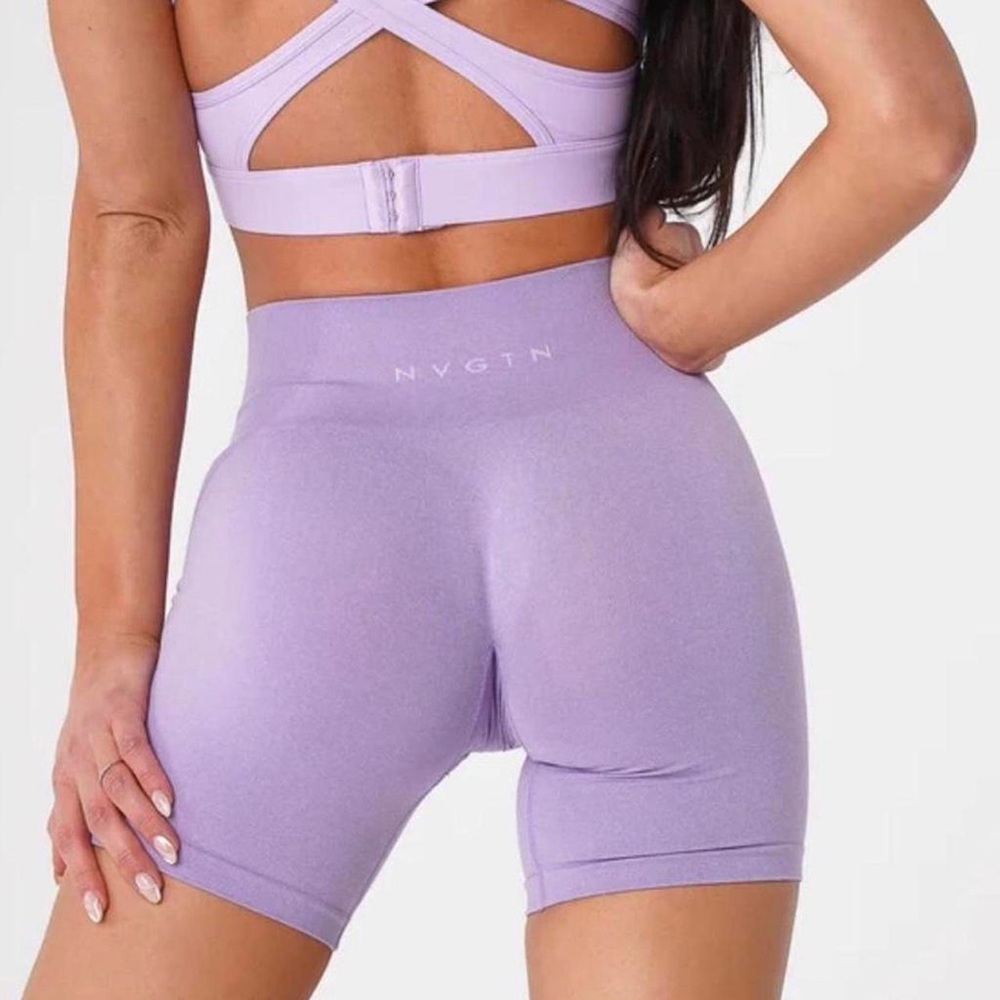 NVGTN Women's Lavender Purple Shorts